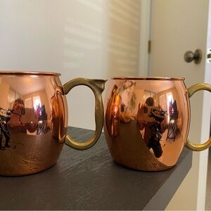 Copper Moscow Mule Mug - Set of 2